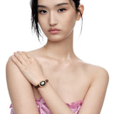 Paradise / Broken Gemstone Watch Shape Bracelet