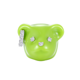 Orchard / Grape Bear Head Ring