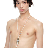 Paradise / Stone Bear Beaded Necklace