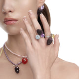 Paradise / Mulberry Gemstone Ring