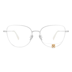 YVMIN Paradise flocked bear glasses decoration with intricate glass design and colorful flocked accents.