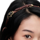 Paradise / Watch Leather Hair Band