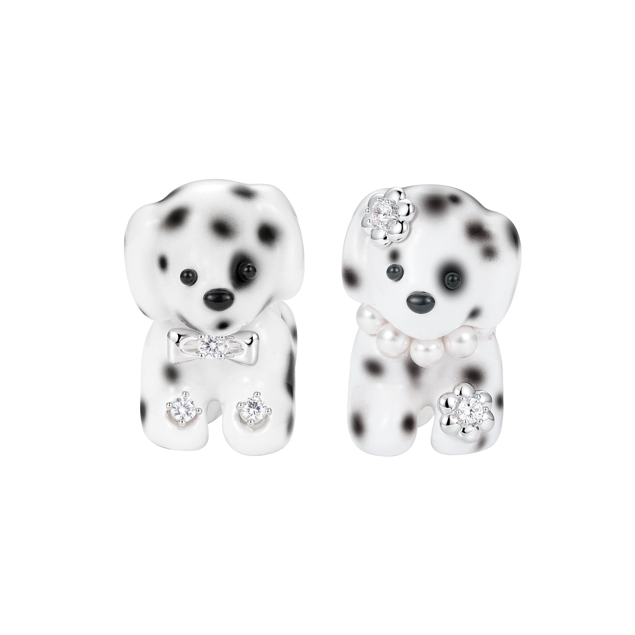 Paradise / Split Puppy Earring