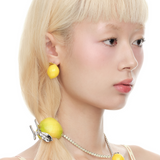 Orchard / Lemon Earring