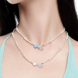 Paradise / Shooting Star Pearl Necklace