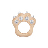 Paradise / Wooden Bear Paw Ring
