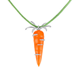 Orchard / Crystal Carrot Necklace