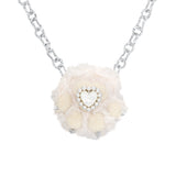 Paradise / Curly Plush Bear Paw Necklace