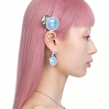 YVMIN X Ashley Williams Mourning hair clip, sculptural black hair accessory