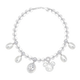 Orchard / Deconstructed Grape Bear Choker Necklace