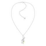 YVMIN Paradise Transformed Bear Necklace featuring a detailed bear pendant on a sleek chain.