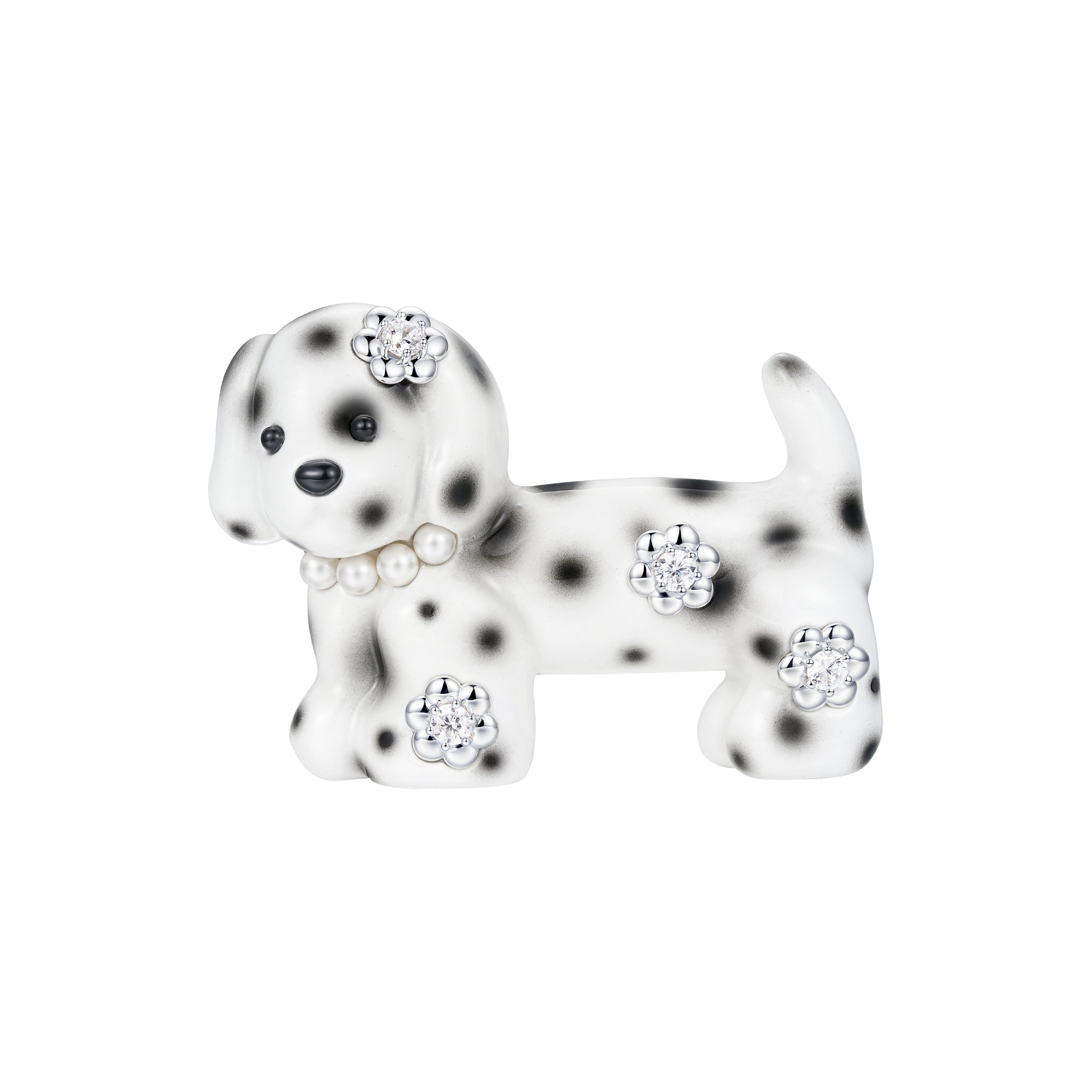 Paradise / Flower Decoration Puppy Hair Clip