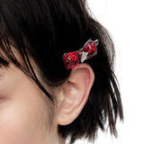 Paradise / Strawberry Bowknot Hair Clip