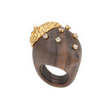 Paradise / Wooden Acorns Ring