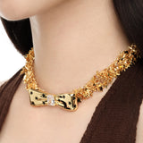 Paradise / Star Polka Dot Bowknot Necklace