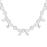 Paradise / Pearl Bow Necklace
