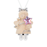 Paradise / Wooden Fairy Bell Necklace