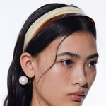 YVMIN landscape hair band with colorful floral pattern, wide fabric headband for casual or stylish hair styling.