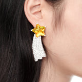 Paradise / Shooting Star Gemstone Earring