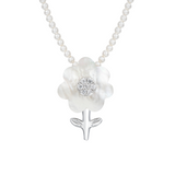 Paradise / Simple Irregular Flower Necklace