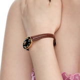 Paradise / Broken Gemstone Watch Shape Bracelet