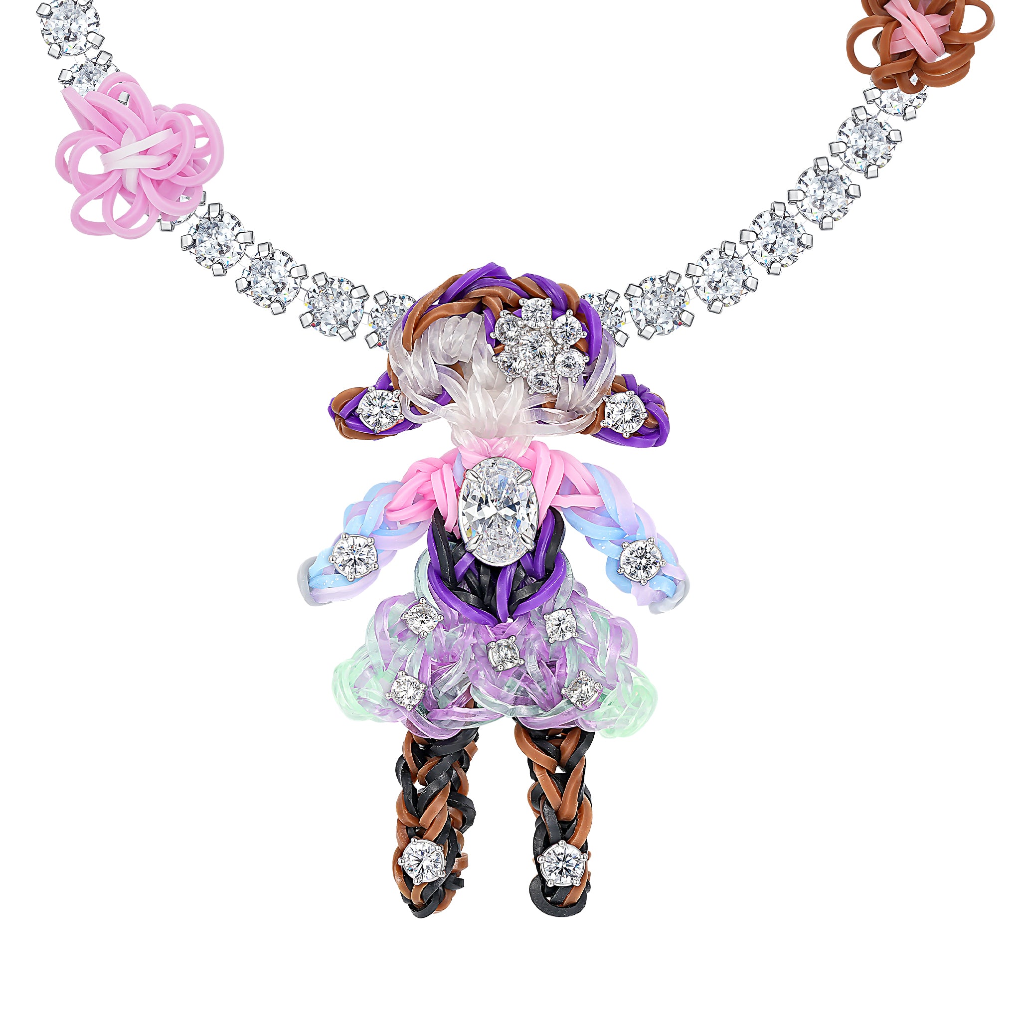 YVMIN X SHUSHUTONG / Rubber Band Girl Necklace