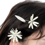 YVMIN Paradise Daisy Leaf Decoration Hair Clip featuring floral and leaf design for stylish hair accessories