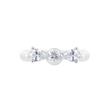 Paradise / Bow Pearl Ring
