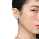 Paradise / Mini Girl Flower Stud Earrings