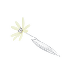 YVMIN Paradise Daisy Leaf Hair Clip with floral and leaf design, perfect for decorative hair accessories.