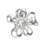 YVMIN Paradise Flower Bear metal hair claw clip with floral and bear design, ideal for stylish hair accessories.