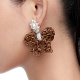 YVMIN X SHUSHUTONG / Rubber Band Bow Knot Earring