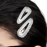 Paradise / Plaid Hair Clip