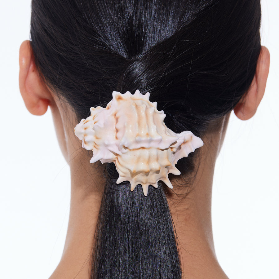 Ripple / Oyster Conch Hair Clip