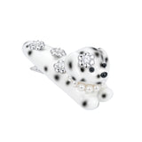 Paradise / Flower Lying Down Puppy Hair Clip