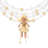 Paradise / Girl Pearl Layered Necklace