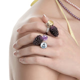 Paradise / Mulberry Gemstone Ring