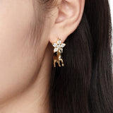 Paradise / Metal Star Pony Earring