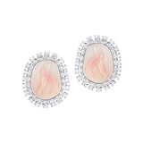 YVMIN X SHUSHUTONG / Shell Sculpture Gemstone Earrings
