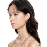 Orchard / Carrot Stud Earring