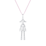Paradise / Small Girl Cord Necklace