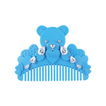 YVMIN X Ashley Williams crying bear comb hair clip, playful bear-shaped hair accessory in pink and white