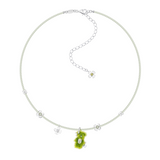 Paradise / Pearl Garden Flocked Mini Grass Bear Pendant