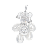Orchard / Jewel-Wrapped Grape Bear Drop Earrings
