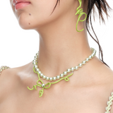 Paradise / Vines Pearl Necklace