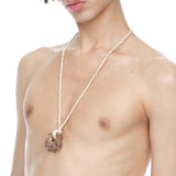 Paradise / Wooden Bear Paw Necklace