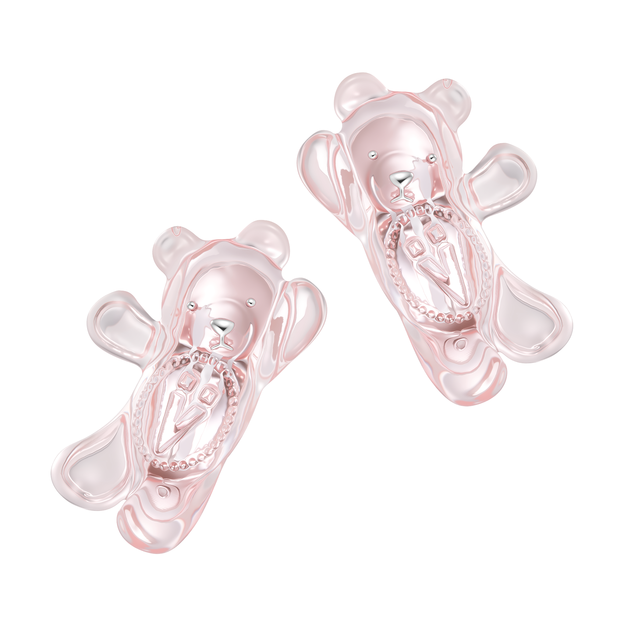 Paradise / Greeting Bear Jelly Hair Clip