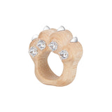 Paradise / Wooden Bear Paw Ring