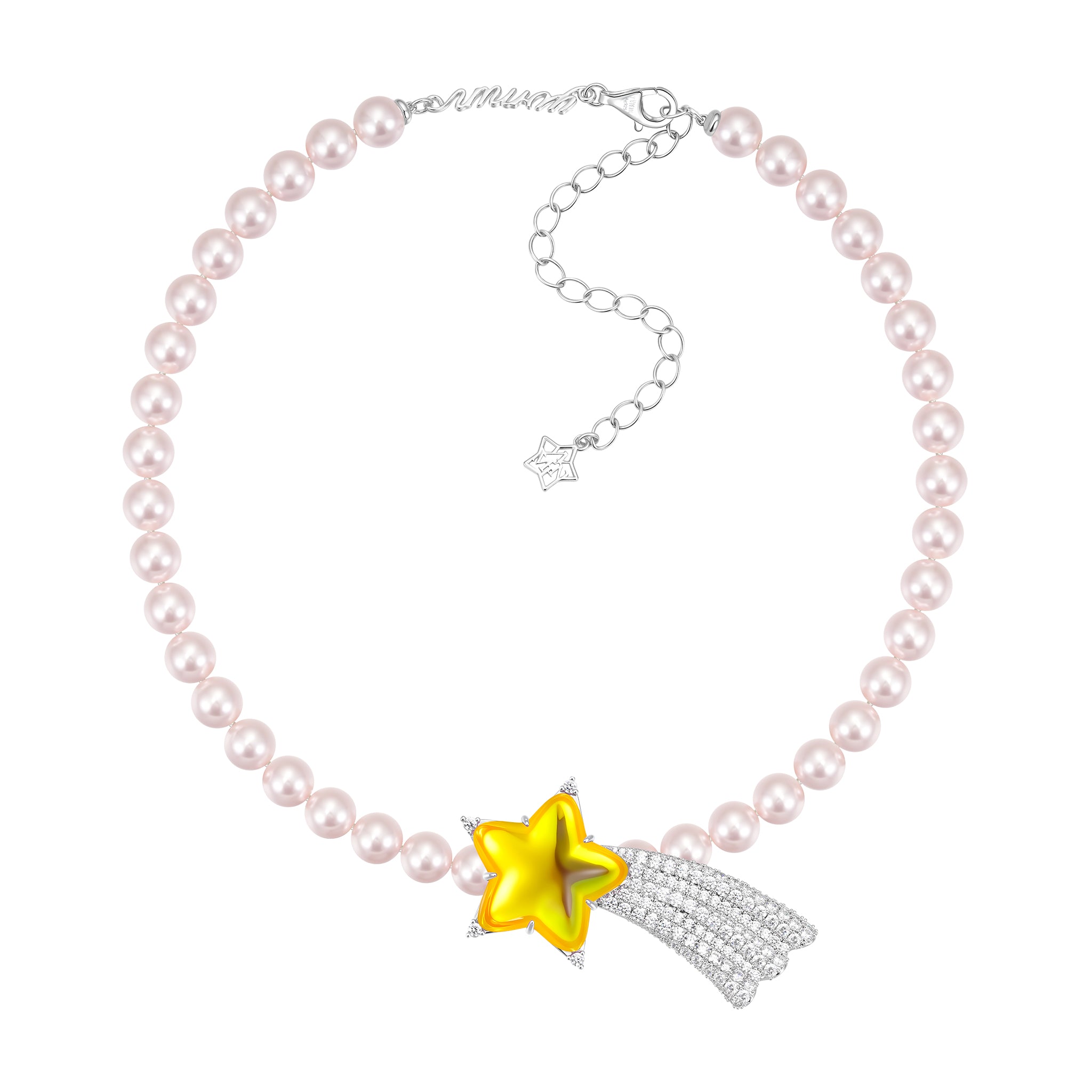 Paradise / Shooting Star Hair Clip Necklace