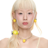 Orchard / Lemon Hair Clip Mini